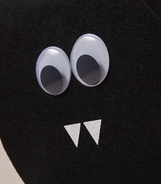 Halloween Felt Basket - Bat 2 of 3