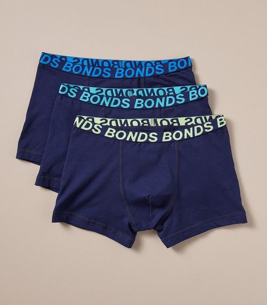 Bonds Sport Trunks 3 Pack