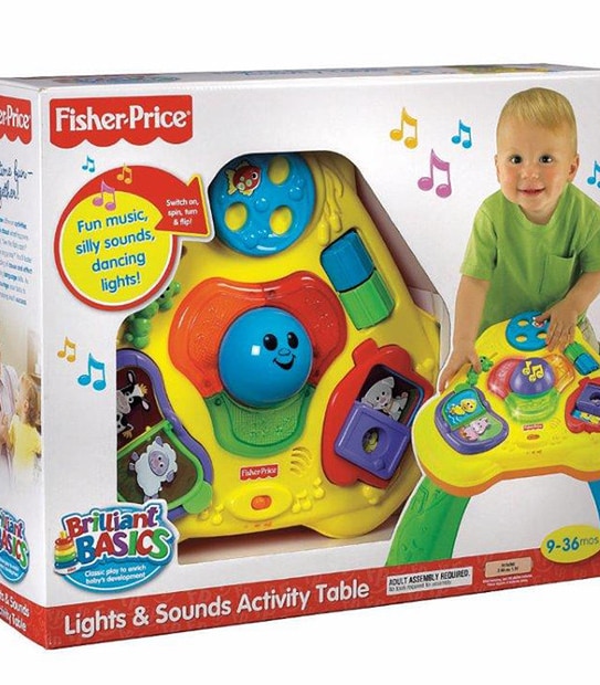 Fisher-Price Lights + Sounds Activity Table