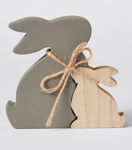 2 Pack Easter Nesting Bunnies