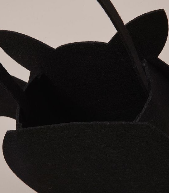 Halloween Felt Basket - Bat 3 of 3