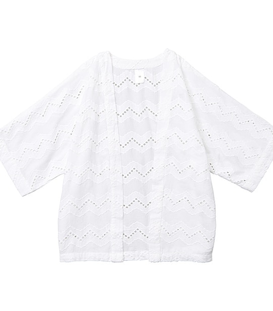 Girls' Embroidered Kimono