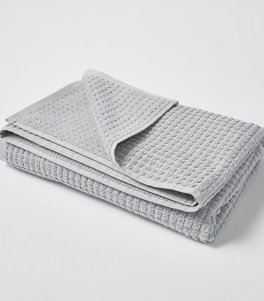 Waffle Cotton Bamboo Bath Towel
