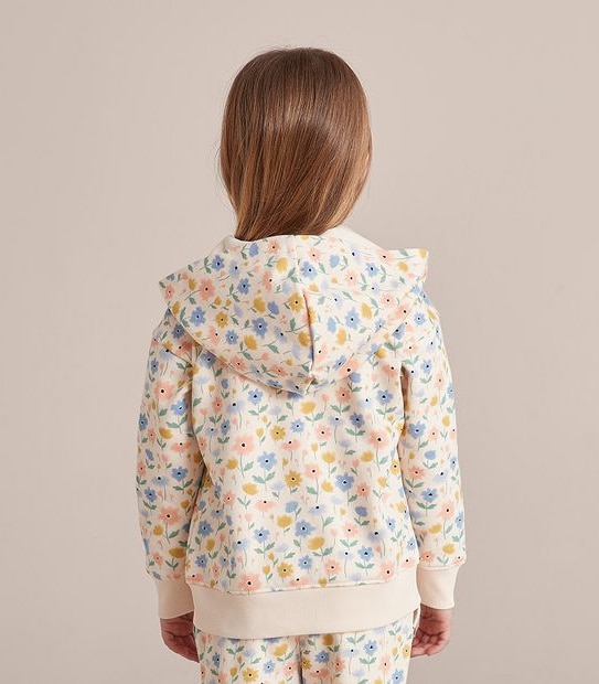 Fashion Zip Through Hoodie