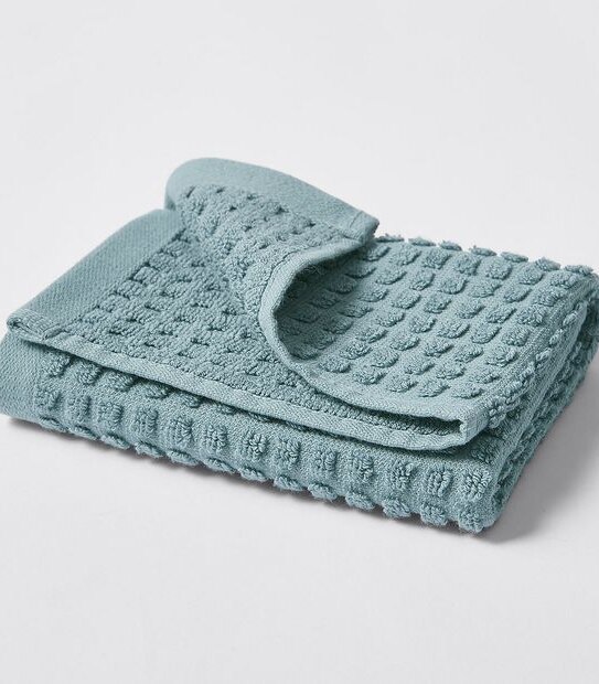 Waffle Cotton Bamboo Face Washer