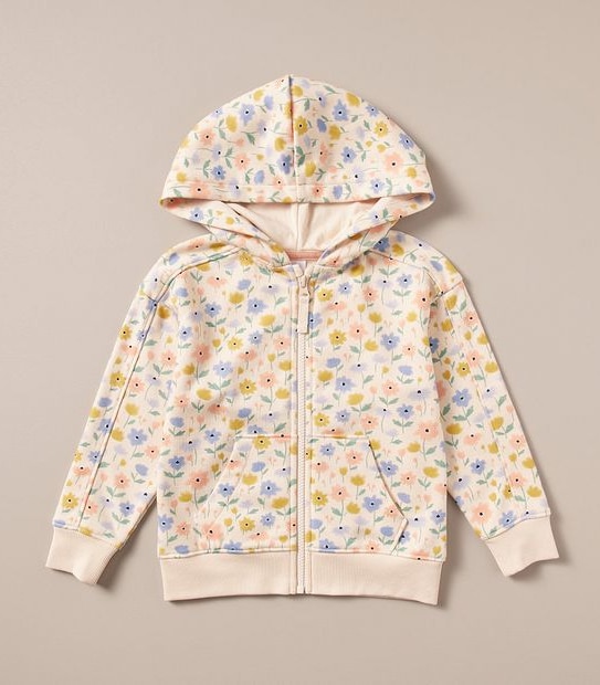 Fashion Zip Through Hoodie