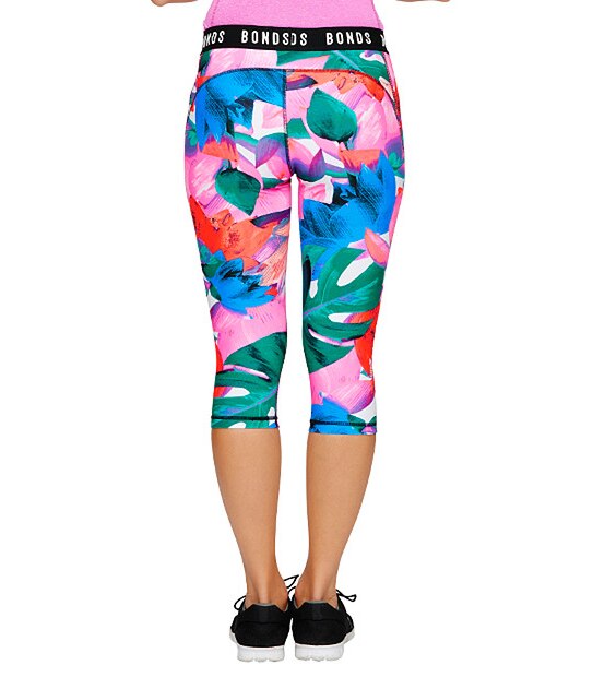 Bonds Cropped Micro Legging - Lotus