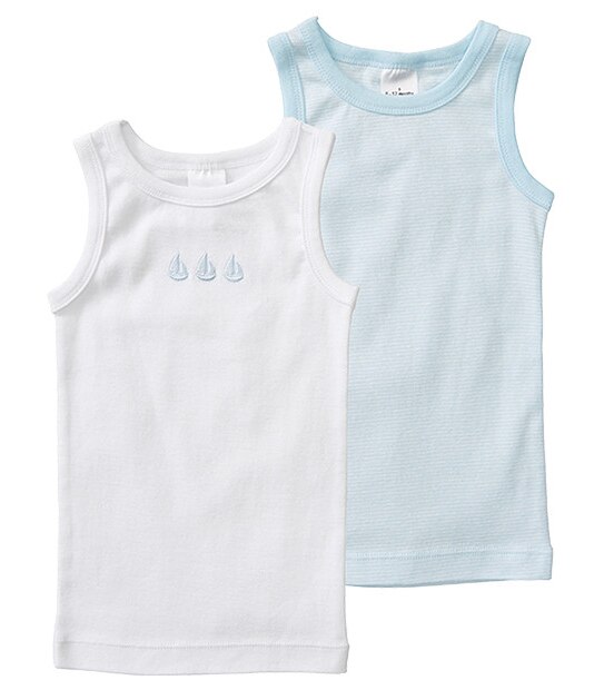 Boys' 2 Pack Vests - Boats