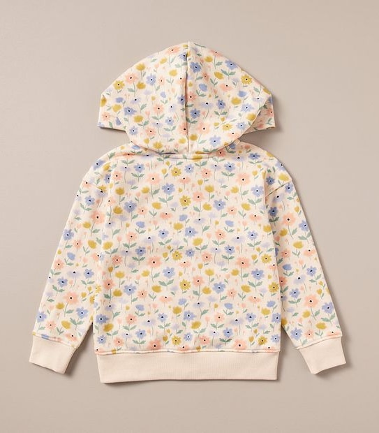 Fashion Zip Through Hoodie