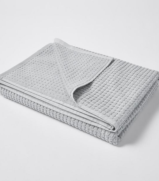 Waffle Cotton Bamboo Bath Sheet