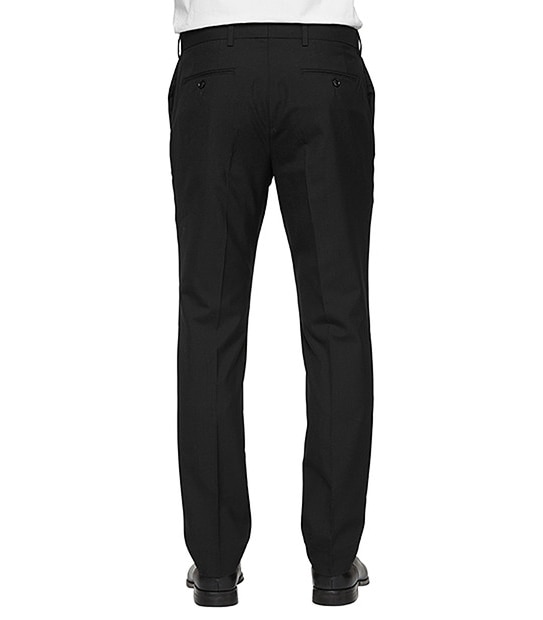 Cool Wool Suit Trousers - Black