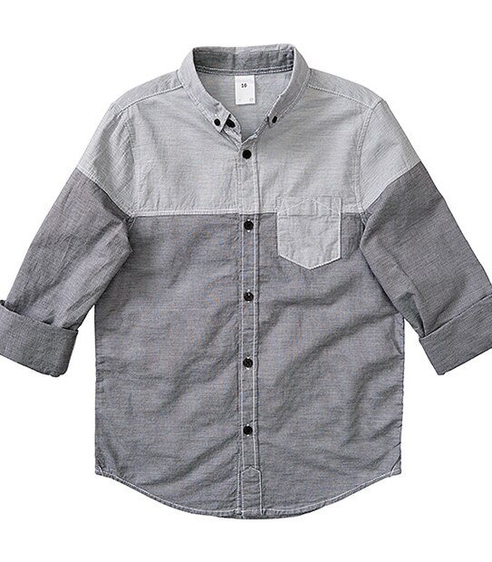 Boys' Long Sleeve Stripe Shirt