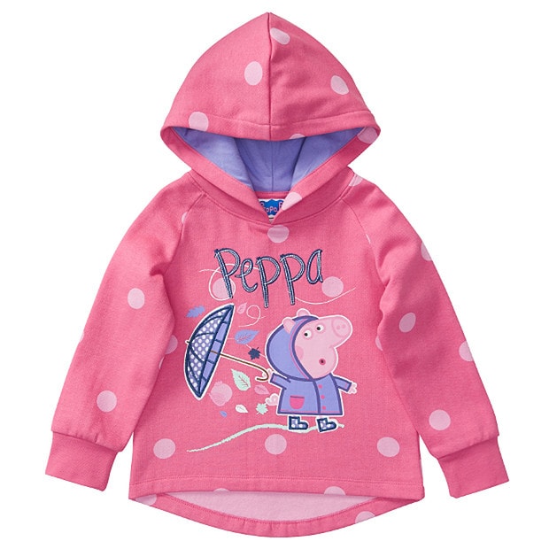 Peppa Pig Spot Print Pull Over Hoodie