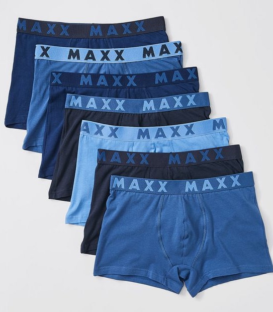 Maxx 7 Pack Trunks - Navy