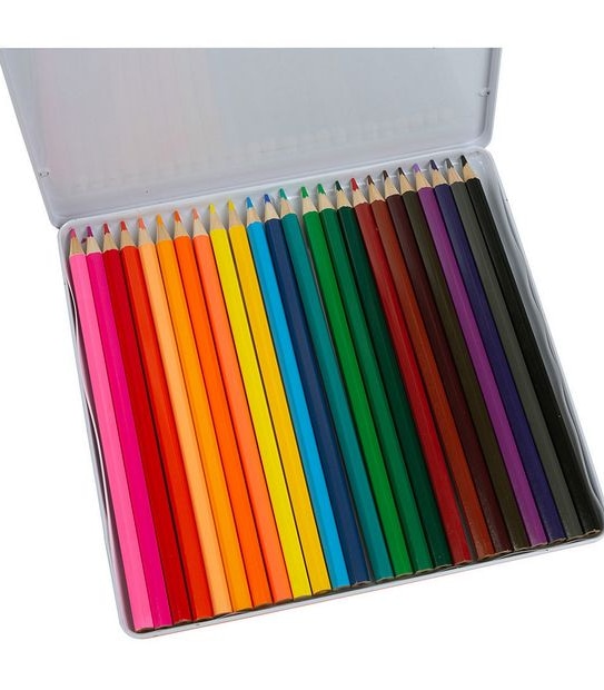 24 Pack Coloured Pencils