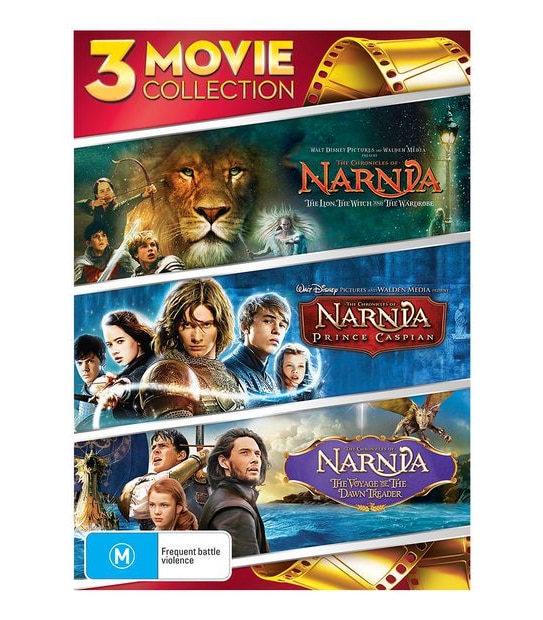 Chronicles of Narnia, The: Lion the Witch & the Wardrobe/ Prince Caspian/ Voyage of the Dawn Treader - 3 Movie Collection - DVD