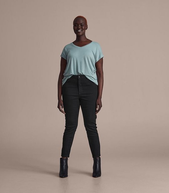 Curve Sophie Skinny High Rise Full Length Jeans