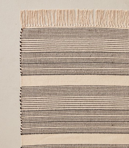 Caspian Ticking Stripe Rug - 120cm x 180cm
