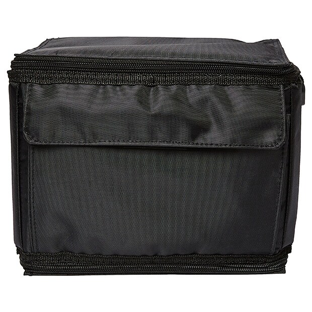 9 Can Soft Cooler with Built-in Ice Walls - Black 9 Can Soft Cooler with Built-in Ice Walls - Black