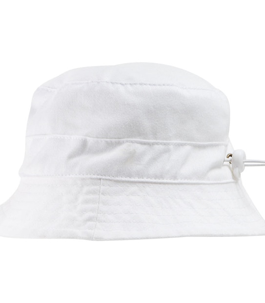 Kids' Bucket Hat - White