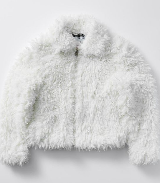 Teddy Zip Through Jacket | Target Australia