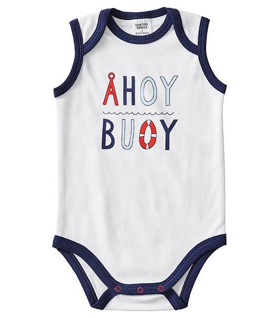 Baby Unisex 5 Pack Bodysuits - Ahoy 2 of 5
