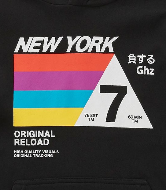 New York Pull Over Hoodie