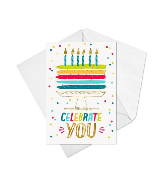 Hallmark Celebrate You Cake Video Greeting Birthday Card