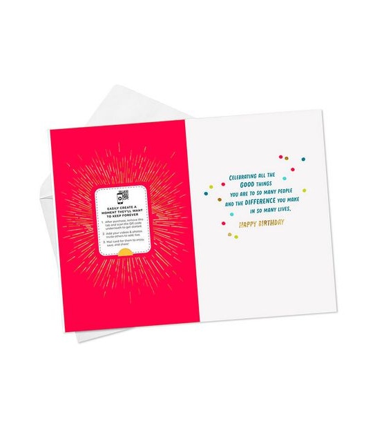 Hallmark Celebrate You Cake Video Greeting Birthday Card