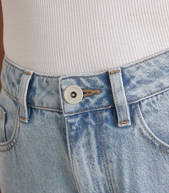Lily Loves High Rise Wide Leg Denim Jeans