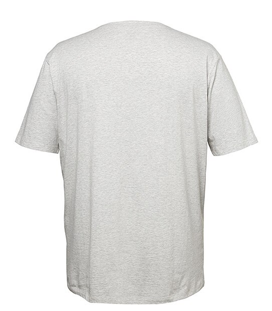 Men's Mr Big Short Sleeve Australian Cotton V-Neck T-Shirt - Grey