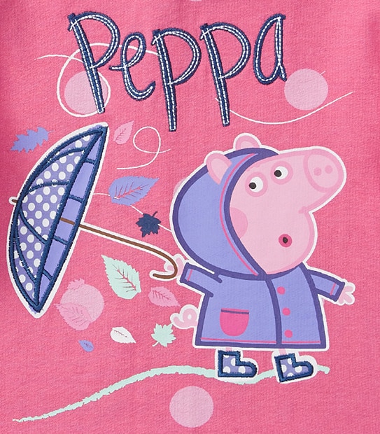 Peppa Pig Spot Print Pull Over Hoodie