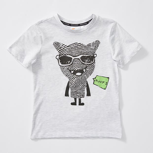 Mini Mooks Print T-Shirt Mini Mooks Print T-Shirt