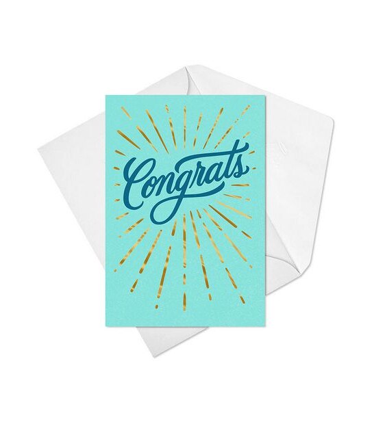 Hallmark You Deserve This Moment Video Greeting Congratulations Card