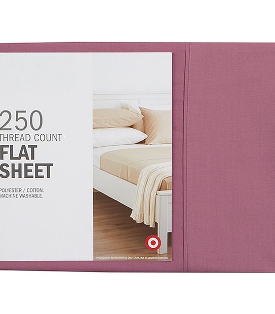 250 Thread Count Flat Sheet - Double Bed