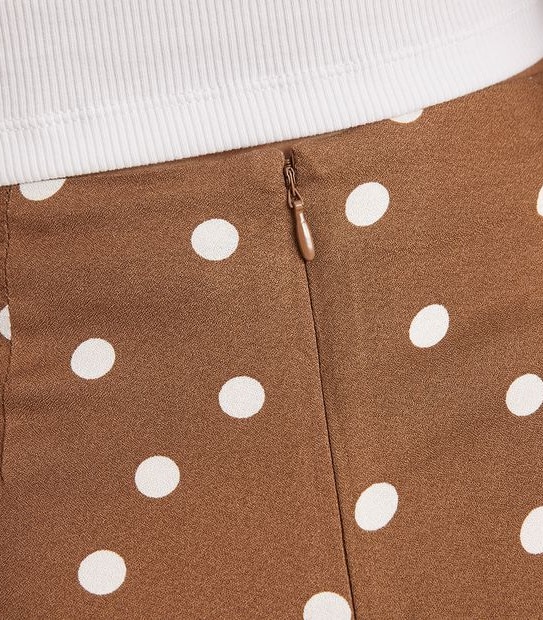 Lily Loves Split Front Mini Skirt 2 of 6