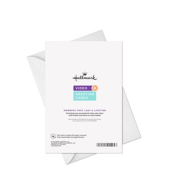 Hallmark You Deserve This Moment Video Greeting Congratulations Card