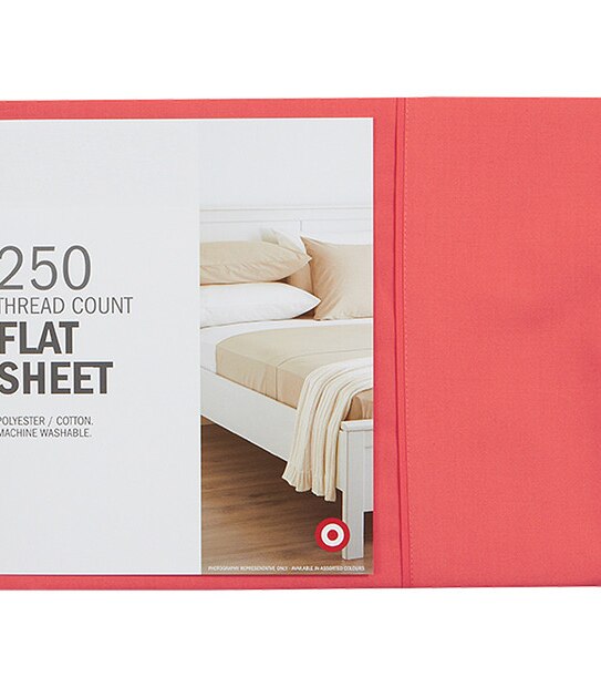 250 Thread Count Flat Sheet - King Bed