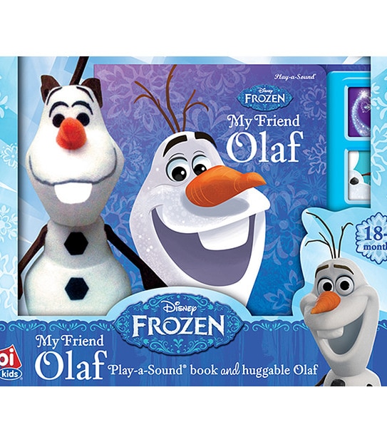 Disney Frozen My Friend Olaf Play-A-Sound Book + Olaf Plush