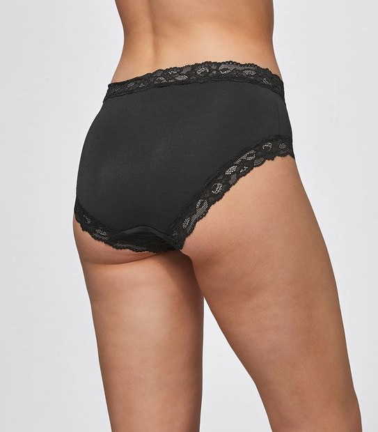 Modal and Lace Midi Briefs
