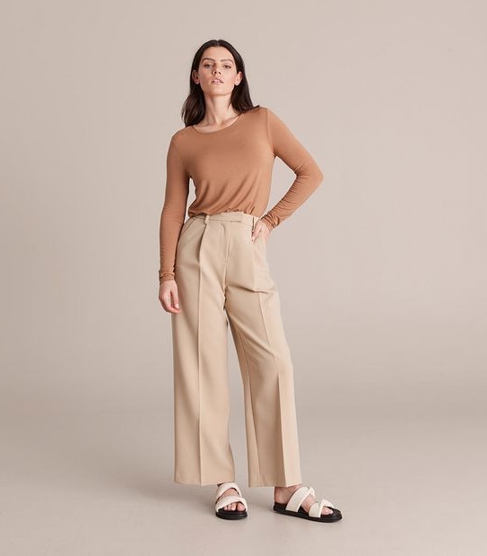 Preview Wide Crew Neck Top