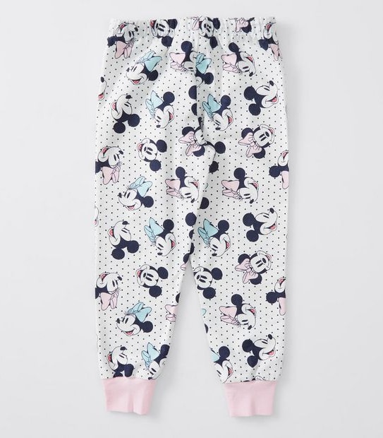 Disney Minnie Mouse Flannelette Pyjama Set - White