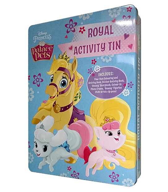Disney Palace Pets Royal Activity Tin