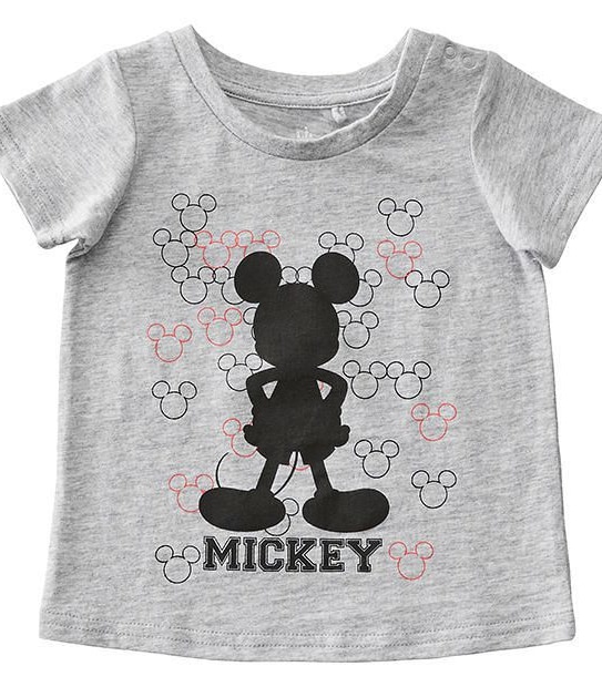 Disney Mickey Mouse Short Sleeve Print T-Shirt