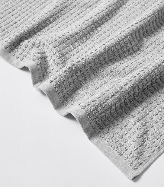 Waffle Cotton Bamboo Bath Towel