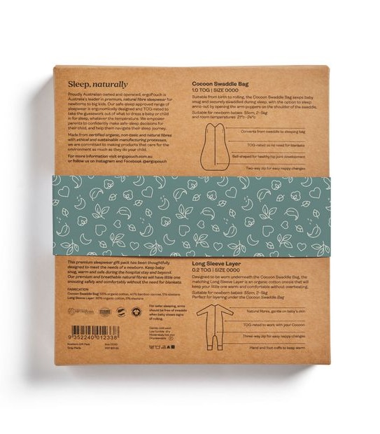 Ergo Pouch Newborn Cocoon Gift Pack