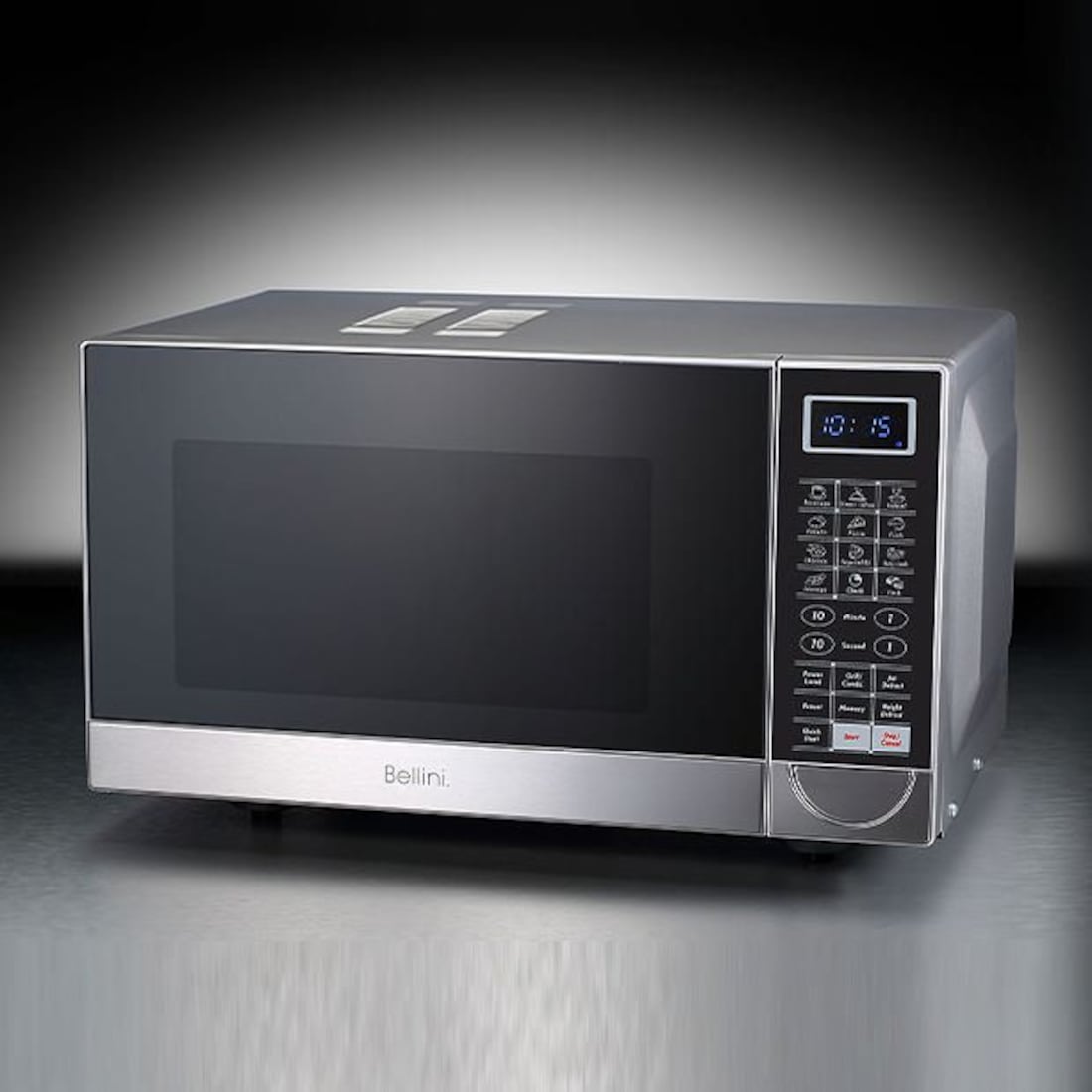 bellini compact flatbed microwave oven target australia