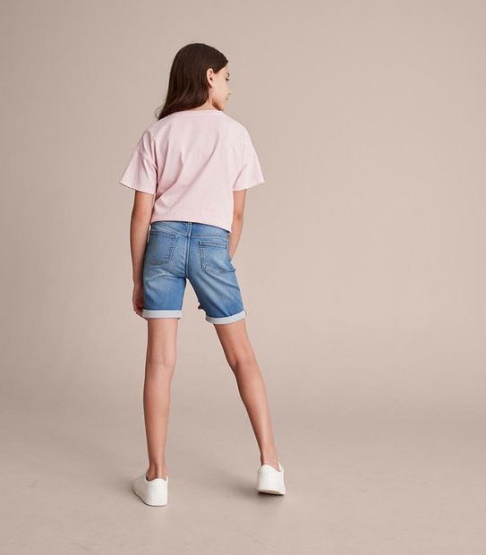 Wonder Denim Long Shorts