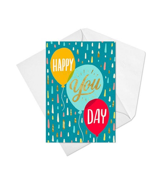 Hallmark Happy You Day Balloons Video Greeting Birthday Card