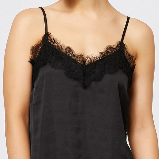 Lily Loves Lace Cami Black Target Australia